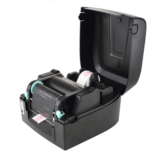 Stolová tlačiareň čiarových kódov s termickým prenosom