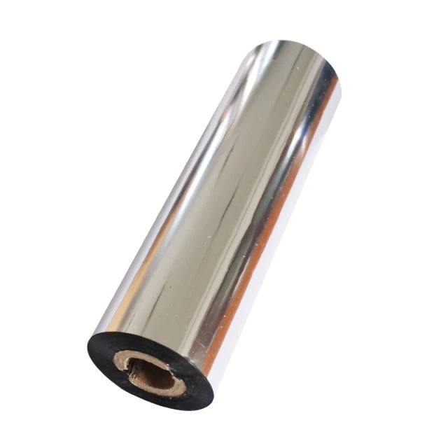 Čiarový kód Strieborná zlatá resin stuha